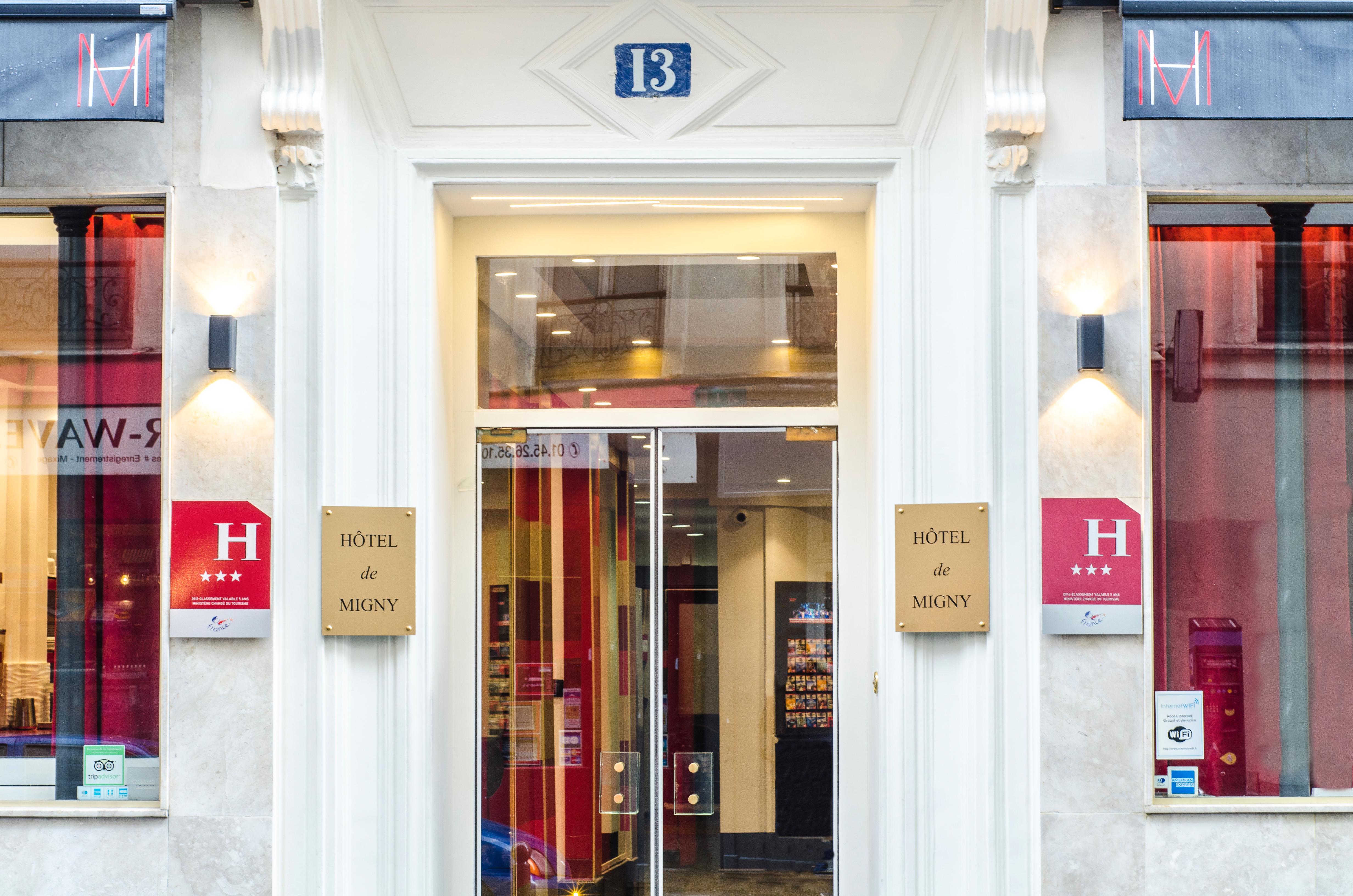 Hotel Migny Opera Montmartre Paris Exterior photo
