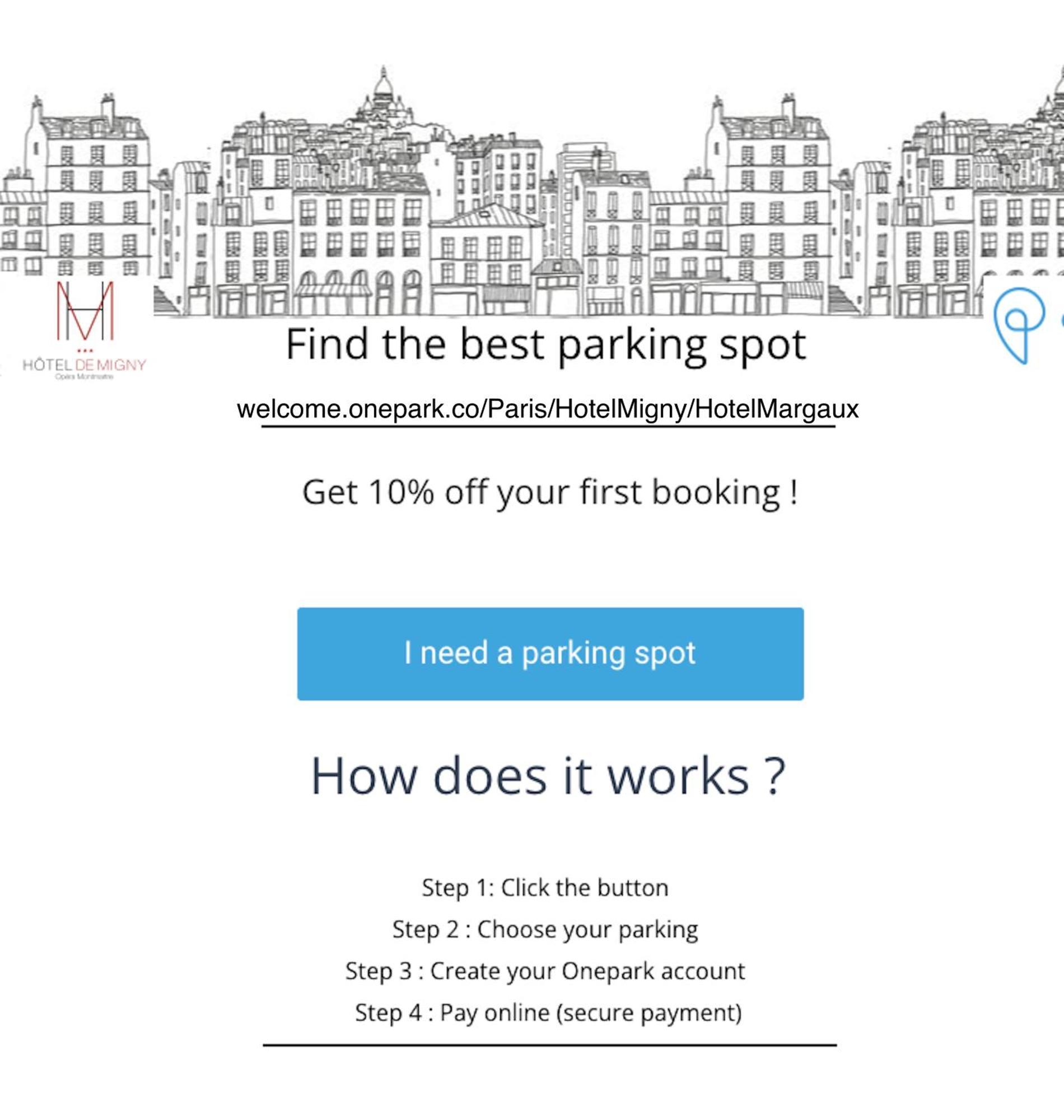 Hotel Migny Opera Montmartre Paris Exterior photo